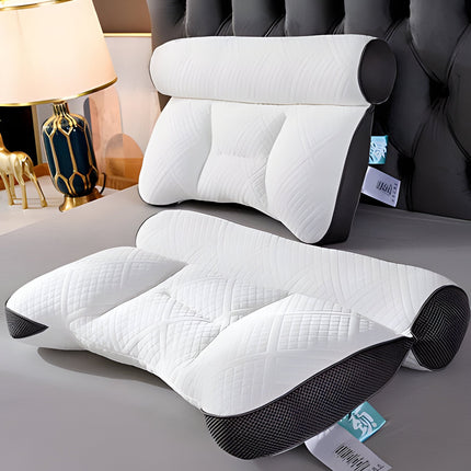 Side Sleeper Pillow, Ergonomic Pillow for Back and Stomach Sleepers