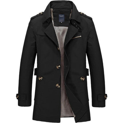 Trench Coats for Men, Classic Trench for Every Body Type in Sizes M to 5XL – image 5