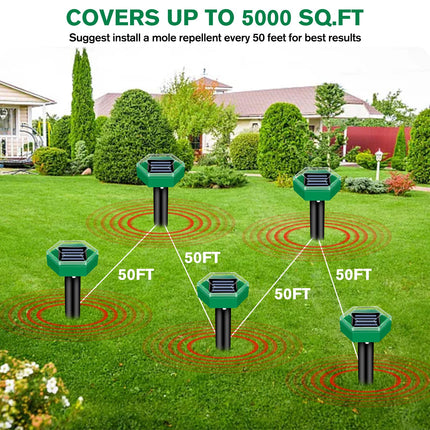 Snake Repellent for Yard, Gopher and Vole Repeller – image 6