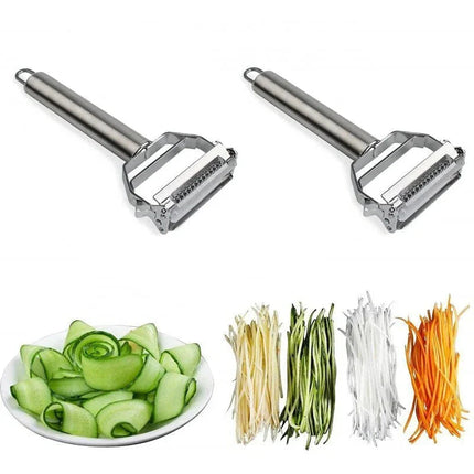 Julienne Peeler and Vegetable Slicer, Dual Blade Peeler for Wide Strips – image 6