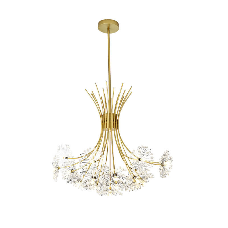 DandelionGlow | Elegant Modern Crystal LED Chandelier Light Fixture 6