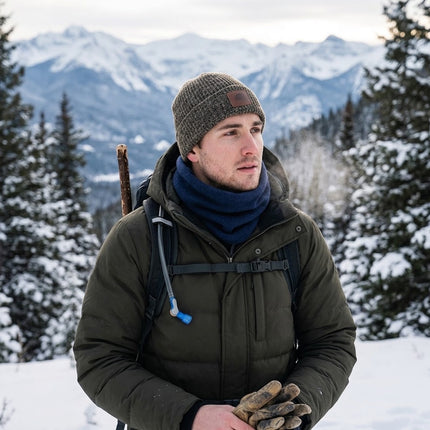 Neck Gaiters for Men and Women, Fleece Neck Gaiter for Skiing