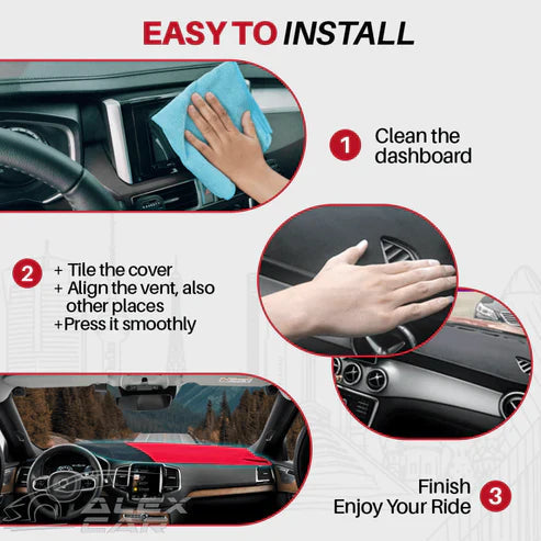 DashGuard™ | Custom Fit Dashboard Mats with UV Protection | Stylish & Durable Car Accessory 4