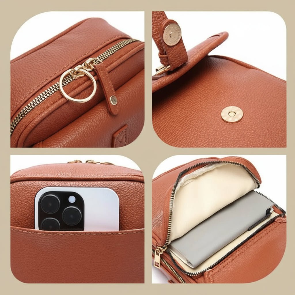 DayGuard | Anti Theft Crossbody Bag with Adjustable Strap & Spacious Compartment | Ideal for Travel and Daily Use 7
