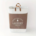 Deluxe Laundry Basket with Stylish Handles | Space-Saving Storage Solution for Organized Living 0