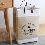Deluxe Laundry Basket with Stylish Handles | Space-Saving Storage Solution for Organized Living 3