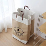 Deluxe Laundry Basket with Stylish Handles | Space-Saving Storage Solution for Organized Living 5