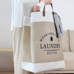 Deluxe Laundry Basket with Stylish Handles | Space-Saving Storage Solution for Organized Living 6