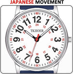 Denny | Waterproof Nurses Watch with Luminous Dial & Military Time | Reliable Timekeeping for Healthcare Professionals 6