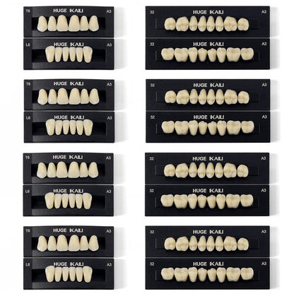 Dental Acrylic Resin Teeth Set | 112 Pcs Realistic Dentures for Natural Smiles 10