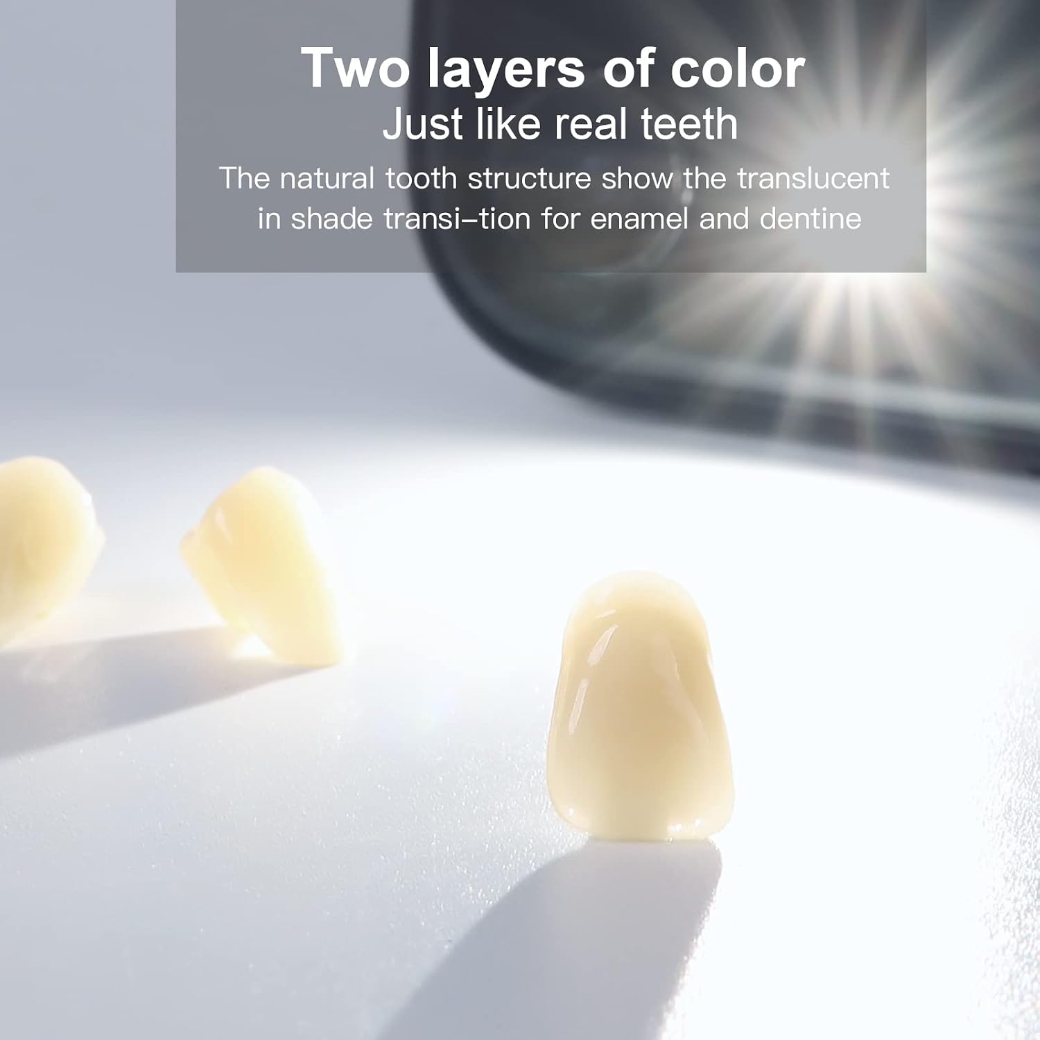 Dental Acrylic Resin Teeth Set | 112 Pcs Realistic Dentures for Natural Smiles 5