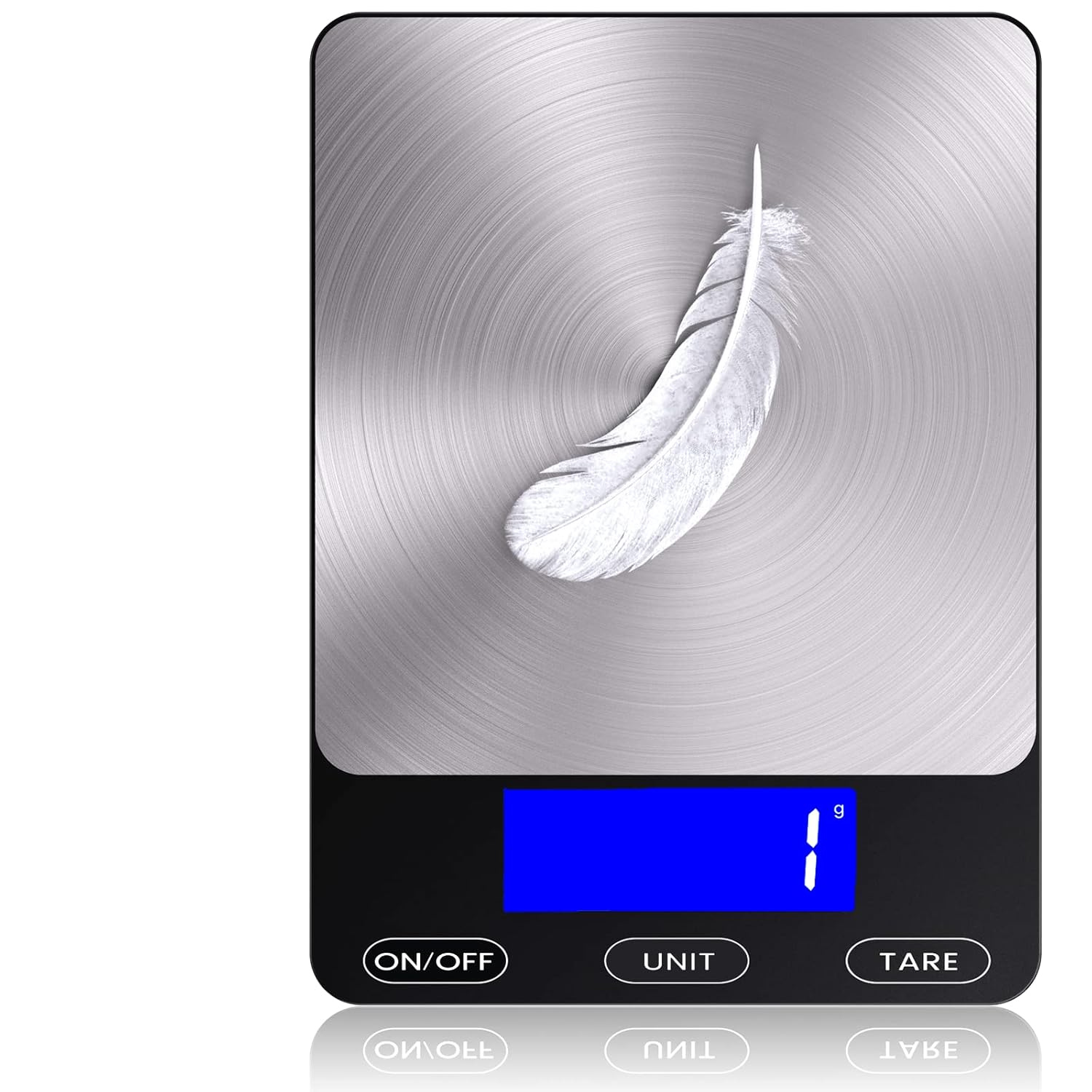 Digital Kitchen Scale | High Sensitivity Sensors for Accurate Measurements | Sleek Stainless Steel Design for Effortless Cooking 0