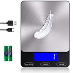 Digital Kitchen Scale | High Sensitivity Sensors for Accurate Measurements | Sleek Stainless Steel Design for Effortless Cooking 8