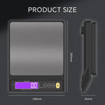 Digital Kitchen Scale | Waterproof Stainless Steel Tool with LCD Display | Precision Weighing for Cooking and Baking 4