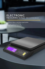 Digital Kitchen Scale | Waterproof Stainless Steel Tool with LCD Display | Precision Weighing for Cooking and Baking 7