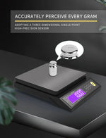 Digital Kitchen Scale | Waterproof Stainless Steel Tool with LCD Display | Precision Weighing for Cooking and Baking 8