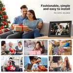 Digital Photo Frame | WiFi Touchscreen HD Display with Slideshow Mode | Instant Photo Sharing for Home Decor 1