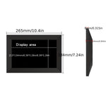 Digital Photo Frame | WiFi Touchscreen HD Display with Slideshow Mode | Instant Photo Sharing for Home Decor 5