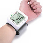 Digital Wrist Blood Pressure Monitor with Voice Function | Dual User Memory for Easy Health Tracking 0