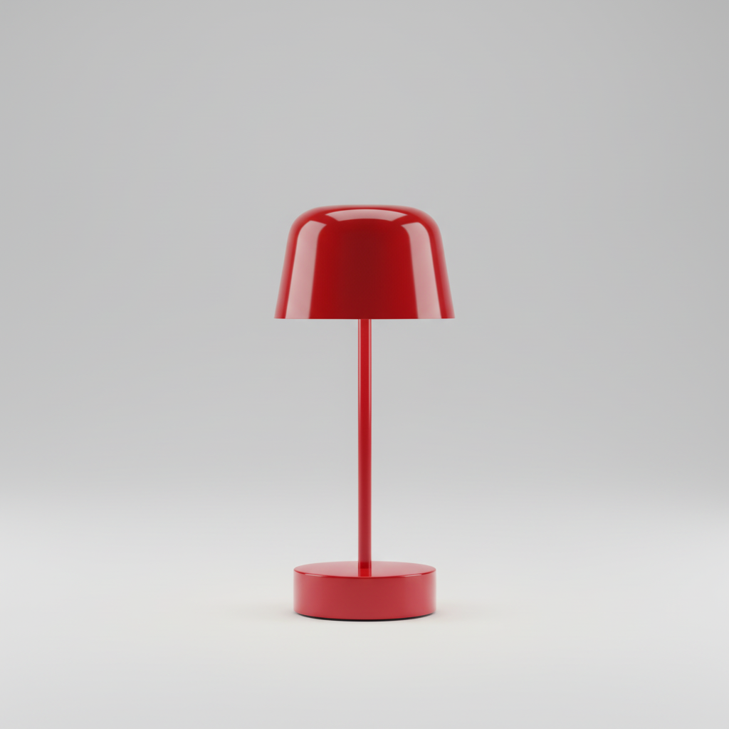 Dimmable Table Lamp with Cordless Design & Adjustable Color Temperatures | Modern Metal Bedside Lamp for Flexible Lighting 0