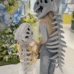 Dinosaur Skeleton Costume for Kids with 3D Plush Design | Fun Outfit for Halloween and Dress-Up 2