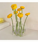 Distinctive Flower Vase | Flexible Glass Tube Design with Adjustable Hinges for Creative Arrangements 10