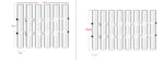 Distinctive Flower Vase | Flexible Glass Tube Design with Adjustable Hinges for Creative Arrangements 2