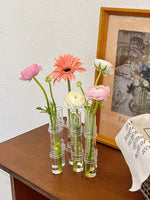 Distinctive Flower Vase | Flexible Glass Tube Design with Adjustable Hinges for Creative Arrangements 4