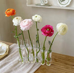 Distinctive Flower Vase | Flexible Glass Tube Design with Adjustable Hinges for Creative Arrangements 7