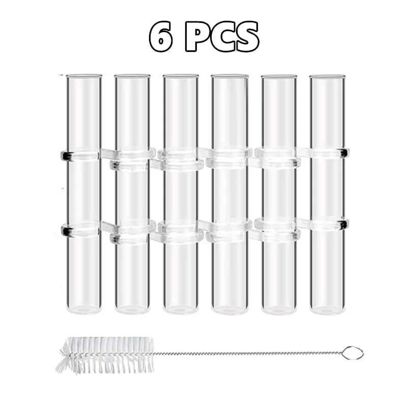 Distinctive Flower Vase | Flexible Glass Tube Design with Adjustable Hinges for Creative Arrangements 8