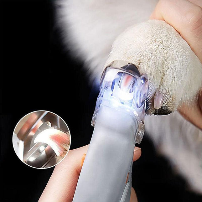 Dog Nail Clippers with Quick Sensor and LED Light