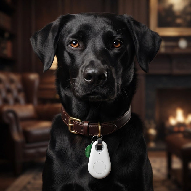 Dog Tracker Waterproof, Cat Tracker with Safe Zone Alerts, Mini Bluetooth Pet Tracker Tag for Small Dogs and Cats