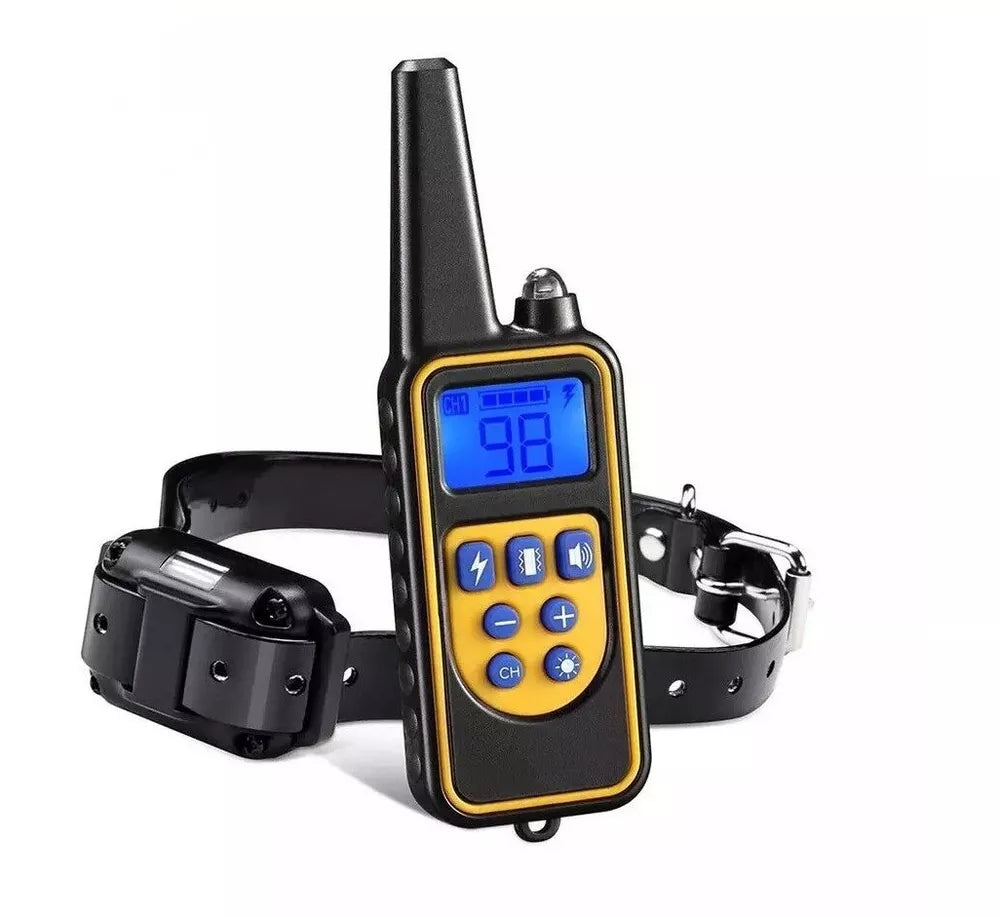Dog Training Collar | Waterproof Remote Control with 2600ft Range | Rechargeable with Vibration and Sound Features 0