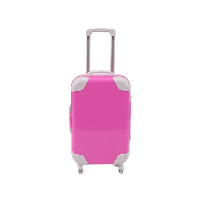 Doll Accessories | Doll Travel Suitcase with Adjustable Handle | Lightweight Storage for Imaginative Play 9