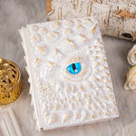 Dragon Eye Journal | Handmade 3D Embossed Notebook with Durable Resin Cover | Unique Gift for Writers 5