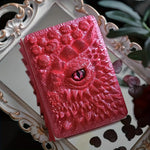 Dragon Eye Journal | Handmade 3D Embossed Notebook with Durable Resin Cover | Unique Gift for Writers 7