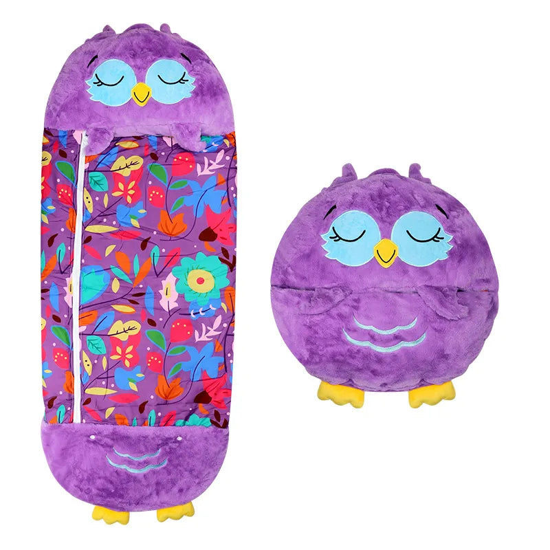 Dreamy Sack | Kids Animal Sleeping Bag with Plush Toy Combo | Cozy Companion for Peaceful Sleep 5