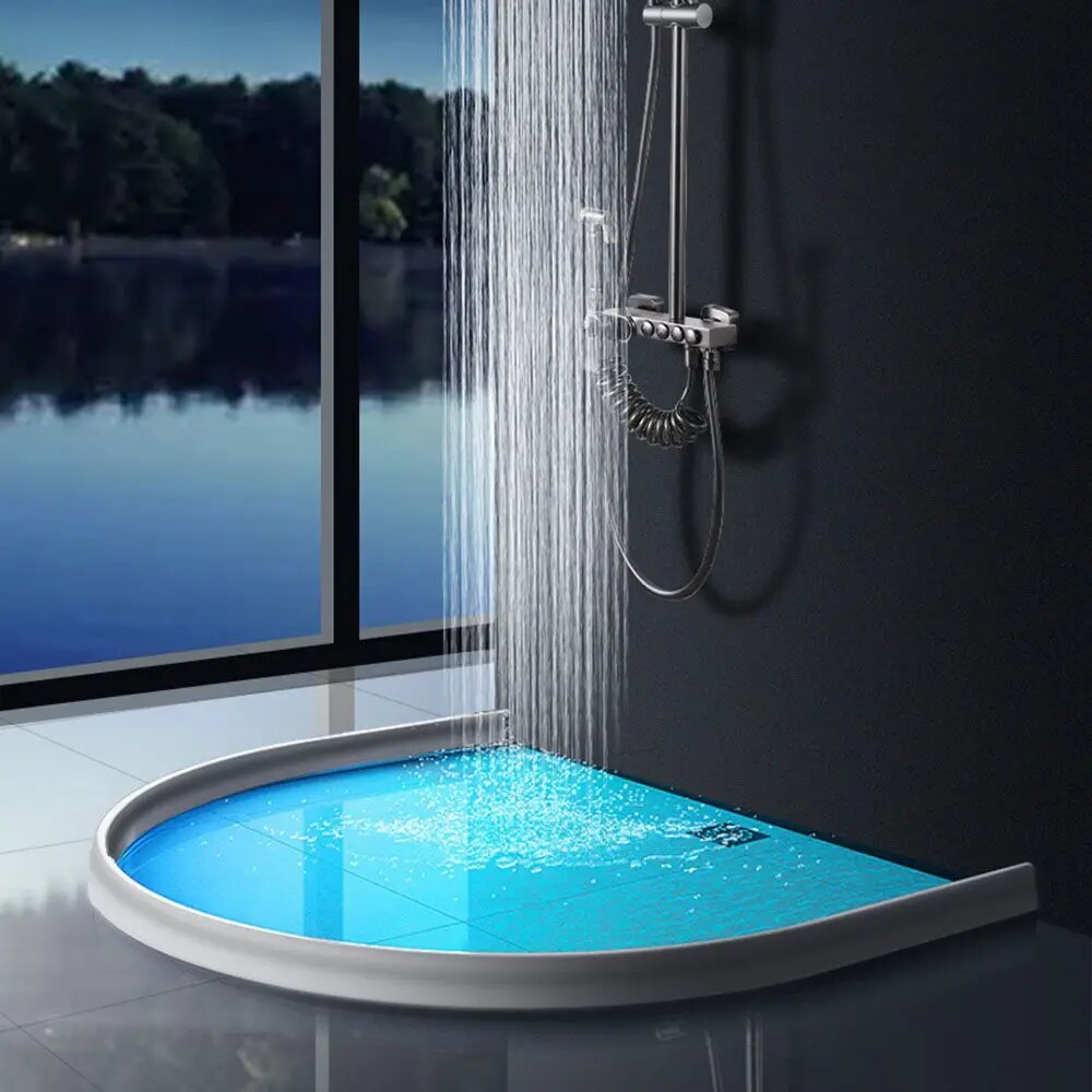 DryGuard | Silicone Shower Barrier with Watertight Seal | Easy DIY Installation for a Dry Bathroom 4