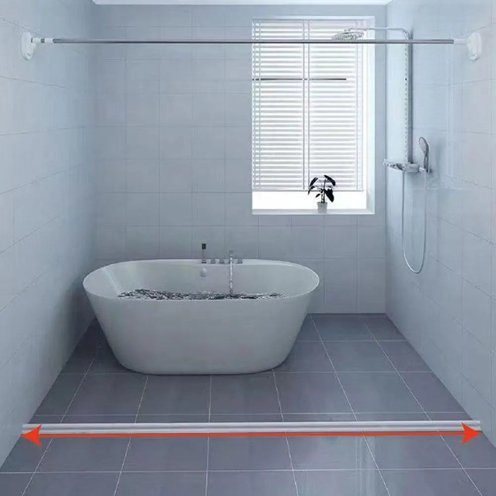 DryGuard | Silicone Shower Barrier with Watertight Seal | Easy DIY Installation for a Dry Bathroom 6
