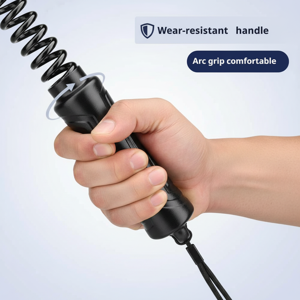 Dynamic Fitness | Battle Rope Exercise with Premium Steel Construction | Compact Design for Versatile Training 5