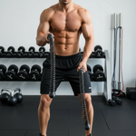 Dynamic Fitness | Battle Rope Exercise with Premium Steel Construction | Compact Design for Versatile Training 6