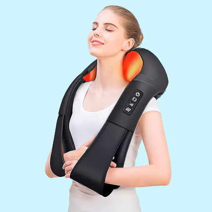 Neck Massager with 16 Kneading Nodes, Back Massager for Neck and Shoulders – image 5