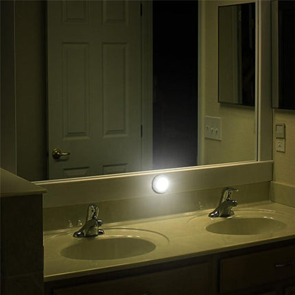 Motion Sensor Night Light, Battery Operated LED Night Light for Hallway, Wireless Stick On Night Lights for Stairs