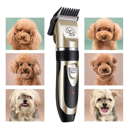 Dog Grooming Supplies, Cordless Dog Clippers with 4 Combs