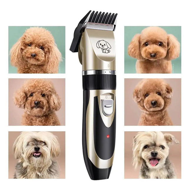 Dog Clippers Cordless, Low Noise Dog Hair Trimmer