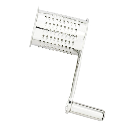 Rotary Cheese Grater 4 Piece Set, Stainless Steel Cheese Grater with Hand Crank