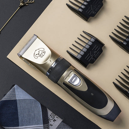 Dog Grooming Supplies, Low Noise Dog Hair Trimmer and Cat Clippers for Paws and Face