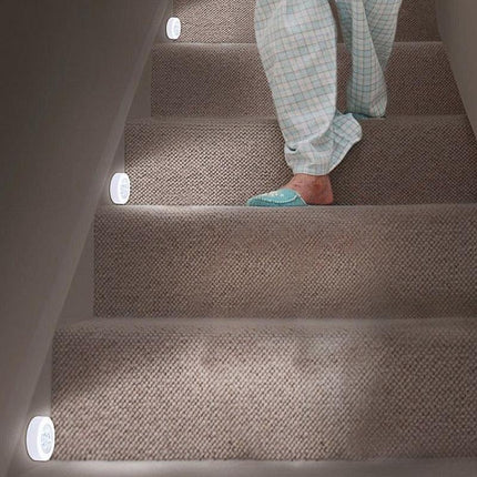 Motion Sensor Night Light, Battery Operated LED Night Light for Hallway – image 4