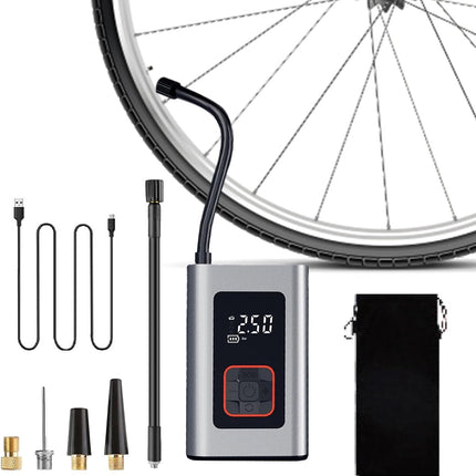 Air Compressor for Car Tires, Cordless Rechargeable Car Tire Pump – image 9