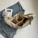 EVERCARRY | Nylon Shoulder Bag with Smart Compartments for Daily Use 1